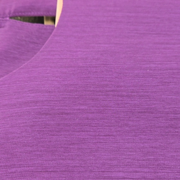 S.G. Sport Purple Short Sleeve Top - Picture 2 of 4